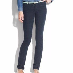 Madewell Navy Blue Corduroy Skinny Pants Size 27